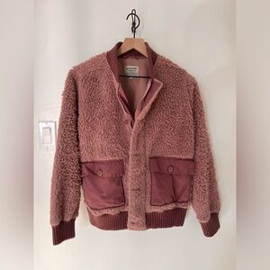 Burton full-zip Sherpa fleece